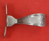 Mappin and Webb English Sterling Silver Baby Food Pusher with Bent Handle 2 1/4"