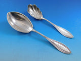 Indian by Whiting Sterling Silver Flatware Set Service 66 Pieces Dinner Early