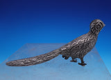 Vigueras Mexican Sterling Silver Salt Pepper Shaker Set 2pc Pheasants (#1666)