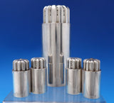 Bernadotte by Georg Jensen Sterling Silver Salt Pepper Seasoning Set 5pc (#7471)