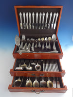 Austrian 800 Silver Flatware Set For 12 Service Massive 146 Pieces Beautiful!