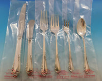 Dancing Flowers by Reed & Barton Sterling Silver Flatware Set Service 83 pcs New