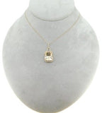 14k Rose Gold 7.60 Carat Genuine Natural Morganite Pendant Custom (#J4570)