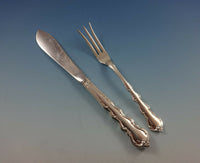 Angelique by International Sterling Silver Flatware Set For 18 Service 114 Pcs