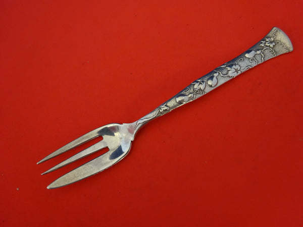 Vine by Tiffany and Co Sterling Caviar Fork 3-Tine with Gourds 6"