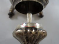 Silverplate Hookah / Water Pipe with Four Chains Various Implements (#6493)