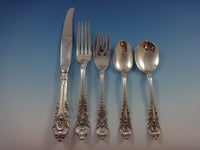 Sir Christopher by Wallace Sterling Silver Flatware Set For 12 Service 65 Pieces