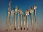 Commonwealth by Porter Blanchard Sterling Silver Flatware Set 8 Service Dinner