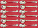 Savannah by Reed and Barton Sterling Silver Ice Cream Fork Set of 12pc Custom 6"