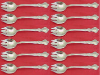 Savannah by Reed and Barton Sterling Silver Ice Cream Fork Set of 12pc Custom 6"