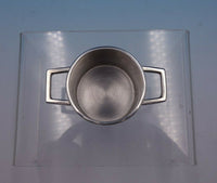 Olle Johanson Sterling Silver Toothpick Holder 1" Tall x 3" 2.16 ozt. (#4879)