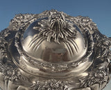 Chrysanthemum by Tiffany and Co Sterling Silver Tea Set 5pc (#8855) Beautiful!