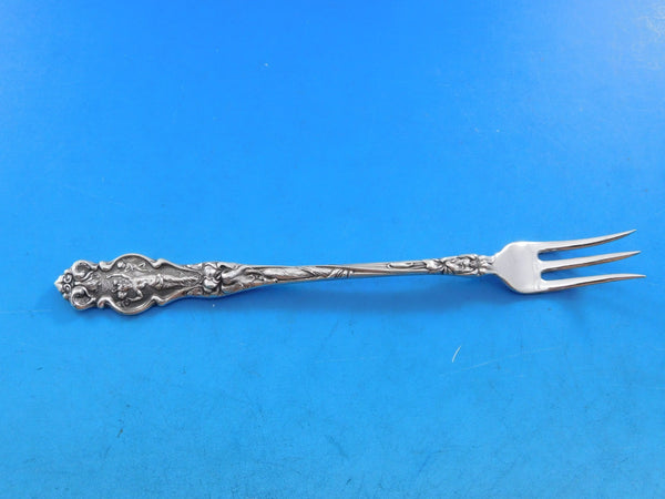 Irian by Wallace Sterling Silver Cocktail Fork 5 3/4" Figural Art Nouveau
