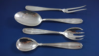 Palm Beach by Buccellati Sterling Silver Flatware Set 8 Service Italy 93 Pc