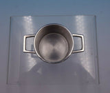 Olle Johanson Sterling Silver Toothpick Holder 1" Tall x 3" 2.16 ozt. (#4879)