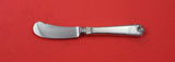 George II Rex Hand Chased by Watson Sterling Butter Spreader HH paddle notch 6"