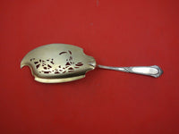 Posen German 800 Silver Fish Server Pierced Fish & Seaweed 11 1/4" Art Nouveau