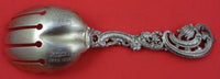 Du Barry by Durgin Sterling Silver Vegetable Serving Fork Gold Washed 9"