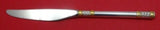 Aegean Weave Gold by Wallace Sterling Silver Regular Knife 9 3/8" Flatware New