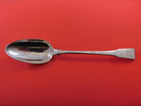 Robert Cruiekshank English Georgian Sterling Silver Platter Spoon w/Bell 11 1/2"