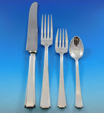 Japanese Modern Classic 950 Sterling Silver Flatware Set Dinner Service 118 pcs