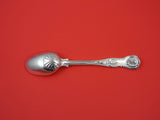 Kings by George Adams English Sterling Silver Dessert Spoon London 1856  7 1/8"