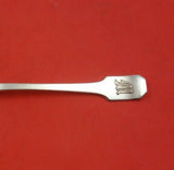 Norman Hammered by Shreve Sterling Silver Ramekin Fork Applied Mono "M" 5 1/8"