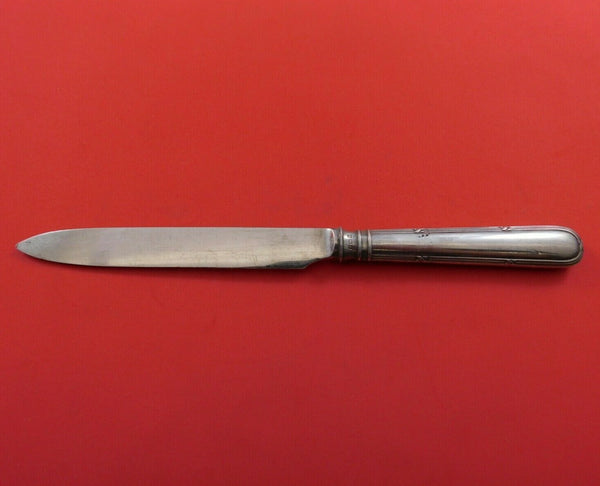 Elkington and Co English Estate Sterling Silver Dessert Knife HHAS 1946 7 7/8"