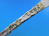 Lap Over Edge Mixed Metals by Tiffany and Co Sterling Silver Salad Serving Spoon