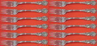 Old Master by Towle Sterling Silver Regular Fork 7 1/4" Set of 12
