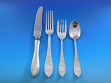 Tudor Scroll by Birks Sterling Silver Flatware Set 12 Service 140 pieces Dinner