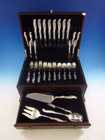 Silver Melody by International Sterling Flatware Service For 8 Set 44 Pieces