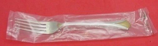 Regency Shell Gold by Lunt Sterling Silver Regular Fork 7 1/2" New