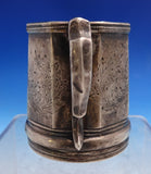 James Emmons Spear Coin Silver Baby Cup Bright-Cut Scrollwork 3" x 4" (#8699)