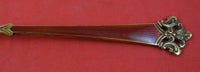 Anitra by Th. Olsens Silver Demitasse Spoon Red Enamel Vermeil 3 3/4"