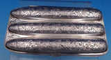 Japanese .950 Silver Cigar Case Bright-Cut 5 5/8" x 3 1/4" x 7/8" (#8310)