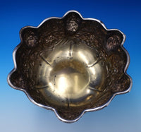 Floral by Whiting Sterling Silver Fruit Bowl #1797H 4 1/4" x 10 1/2" (#7534)