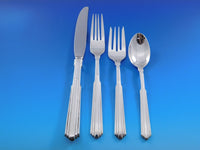 Paramount by Kirk Sterling Silver Flatware Set for 12 Service 66 pieces in Chest