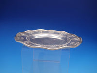 Rose Point By Wallace Sterling Silver Wavy Edge Dessert Plate #4600-9 (#4159)