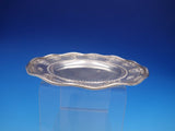 Rose Point By Wallace Sterling Silver Wavy Edge Dessert Plate #4600-9 (#4159)