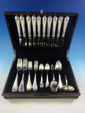 Fontenelle by Odiot France Sterling Silver Flatware Set Service 51 Pieces Dinner