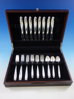 Silver Sculpture by Reed and Barton Sterling Silver Flatware Set Service 32 pcs