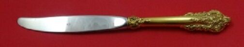 Grande Baroque Gold By Wallace Sterling Silver Regular Knife Modern 8 7/8"