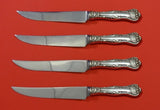 Imperial Queen by Whiting Sterling Silver Steak Knife Set 4pc HHWS Custom Made