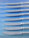 Old French by Gorham Sterling Silver Steak Knife Set 8pc Not Serrated Custom 8"