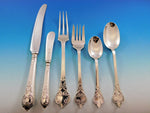 William & Mary by CJ Vander Sterling Silver Flatware Service 8 Set 52 pcs Dinner