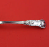 Kings by George Adams English Sterling Silver Gravy Ladle w/ Crest Crown 7 1/8"