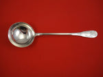 Puiforcat French France Sterling Silver Soup Ladle with Fan Motif 12 1/8"