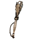 Silver Tussie Mussie Posey Posy Holder with Birds Lily of the Valley (#J1327)