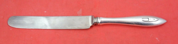 Buckingham Narrow by Shreve Sterling Silver Regular Knife Blunt "A"  8 3/4"
